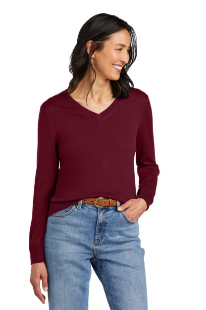 Brooks Brothers Women’s Washable Merino V-Neck Sweater