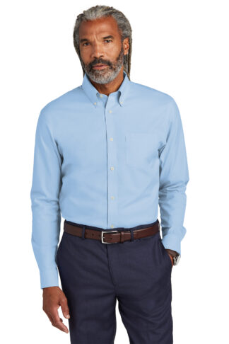 Brooks Brothers Wrinkle-Free Stretch Pinpoint Shirt
