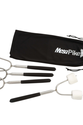 Extendable 34" Roasting Sticks with Carrying Case